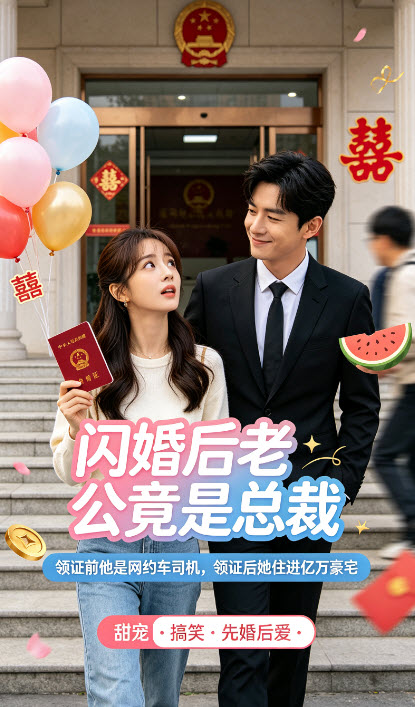闪婚后，老公竟是总裁
